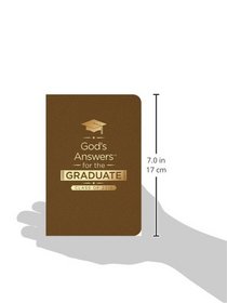 God's Answers for the Graduate: Class of 2015 - Brown: New King James Version