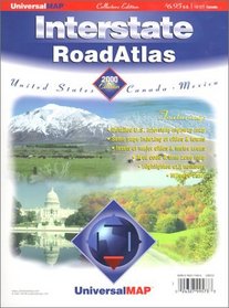 2000 AAA North American Road Atlas Interstate : United States, Canada, Mexico