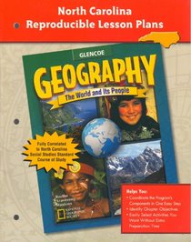 Geography the World and Its People North Carolina Reproducible Lesson Plans 2002