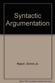 Syntactic Argumentation