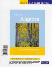 Beginning Algebra: Instructor's Solutions Manual, 2nd Edition