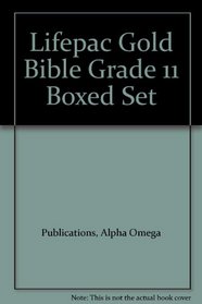 Lifepac Gold Bible Grade 11 Boxed Set