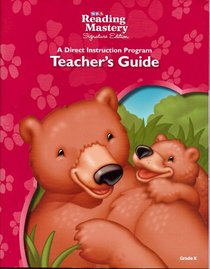 Reading Mastery Teacher's Guide - Grade K - Direct Instruction Program