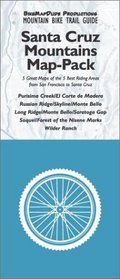 BikeMapDude Productions Mountain Bike Trail Guides: The Santa Cruz Mountains Map-Pack