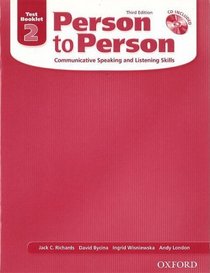 Person to Person Third Edition 2: Test Booklet with Audio CD