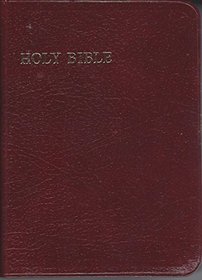 KJV Compact Reference Edition with Concordance Burgundy bonded leather RC162