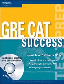 GRE Success w/CDRom 2004 (Peterson's Ultimate Gre Tool Kit)