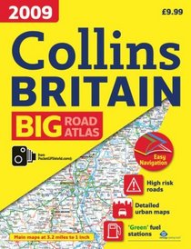 2009 Collins Big Road Atlas Britain: A3 Edition