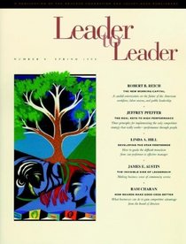 Leader to Leader (LTL), Spring 1998 (J-B Single Issue Leader to Leader) (Volume 8)
