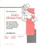 Mickey's Christmas Carol Read-Along with Book