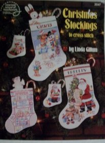 Christmas stockings to cross stitch