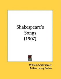 Shakespeare's Songs (1907)