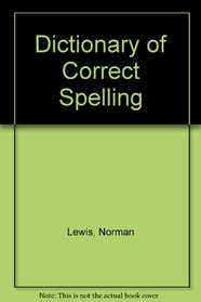 Dictionary of Correct Spelling