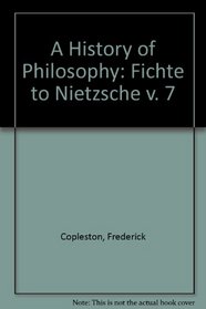 History Of Philosophy: Vol 7