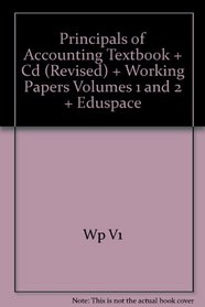Needles Principals Of Accounting With Revised Cd Plus Working Papers Volume Oneand Volume Two Ninth Edition Plus Eduspace