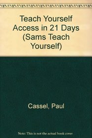 Teach Yourself Access 1.1 in a Week (Sams Teach Yourself)
