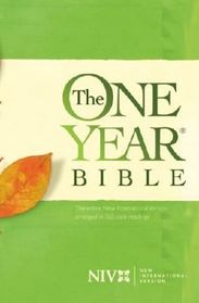 The ONE YEAR BIBLE - The Entire Living Bible Arranged In 365 Daily Readings