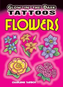 Glow-in-the-Dark Tattoos Flowers
