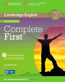 Complete First Student's Book without Answers with CD-ROM