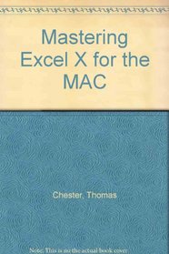 Mastering Excel 5 for the Mac