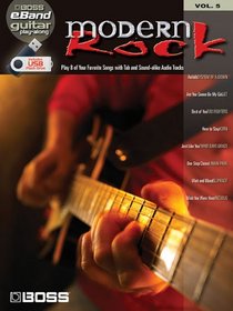 Modern Rock: Boss eBand Guitar Play-Along Volume 5 (Book & Usb)
