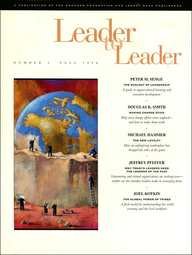 Leader to Leader (LTL), Fall 1996 (J-B Single Issue Leader to Leader) (Volume 2)