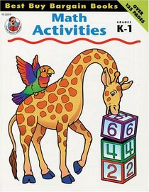 Best Buy Bargain Math Activities, Grades K-1