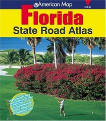 American Map State Road Atlas Florida