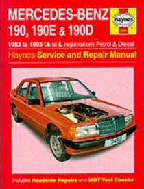 Mercedes Benz 190, 190E  190D (83-93) Service  Repair Manual (Service  Repair Manuals)