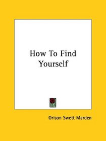 How To Find Yourself