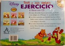 Pooh & Friends Exercise (6 Board Book, Travel Pack, CD)