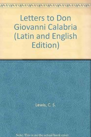 Letters to Don Giovanni Calabria