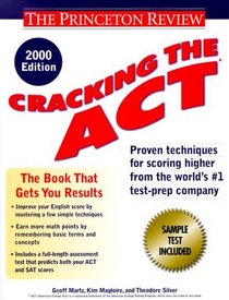 Cracking the ACT, 2000 Edition (Cracking the Act)