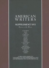 American Writers: Supplement (American Writers Supplements)