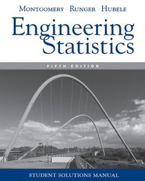 Engineering Statistics, Student Solutions Manual