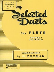 Selected Duets for Flute: Volume 1 - Easy to Medium (Rubank Educational Library)
