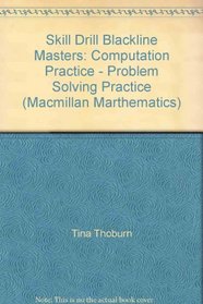 Mathematics: Skill Drill Blackline Masters (Computation Practrice Probelm Solving Practice, Level 6)
