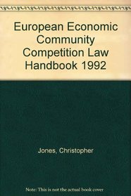 European Economic Community Competition Law Handbook