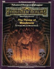 The Throne of Bloodstone: Module H4 (Advanced Dungeons  Dragons Module)