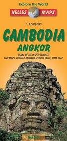 Nelles Cambodia - Angkor Travel Map