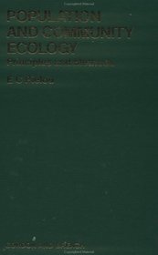 Population and Community Ecology: Principles and Methods