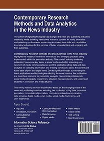 Contemporary Research Methods and Data Analytics in the News Industry (Advances in Media, Entertainment, and the Arts)