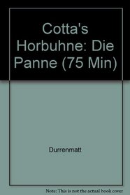 Cotta's Horbuhne: Die Panne (75 Min) (German Edition)