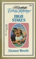 High Stakes (Candlelight Ecstasy Romance, No 270)