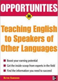 Opportunities in Teaching English to Speakers of Other Languages (Opportunities in)