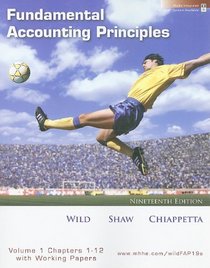 Fundamental Accounting Principles, Vol. 1, Chapters 1-12