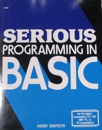 Serious Programming in Basic