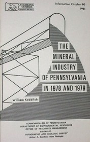 The mineral industry of Pennsylvania in 1978 + 1979