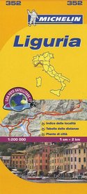 Liguria (Michelin Regional Maps)