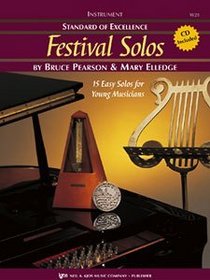 Standard of Excellence: Festival Solos Eb Alto Saxophone (Book & Cd Package, One)